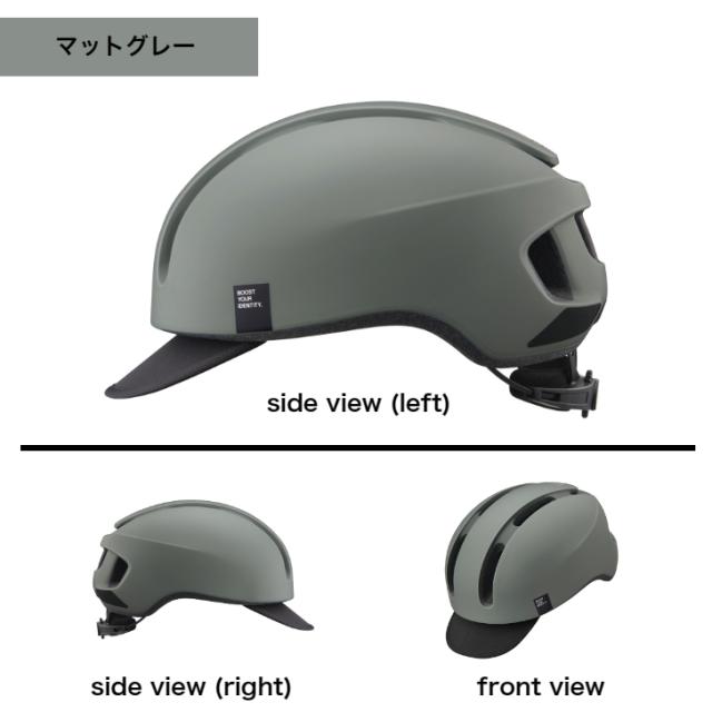 装飾用 ヘルメット マット灰色  Mサイズ耐衝撃性 通気 Amazon | 自転車 ヘルメット CPSC認証 安全規格品 大人 子供