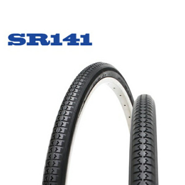 shinko シンコー スタンダードタイヤ【SR141】1本巻 黒 28x1 1/2