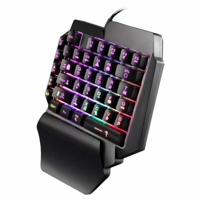 左手用 ゲーミングキーボード 35キー 片手 左手デバイス ゲーミングキーパッド FPS オンラインゲーム RGB バックライト搭載 キーボード  の通販はau PAY マーケット - スマートビジネス株式会社 au PAY マーケット店 | au PAY マーケット－通販サイト