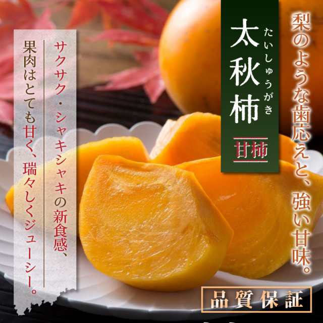 予約 10月1日-10月31日の納品 太秋柿 愛媛 かき 5kg 約 熊本 化粧箱 ほか たいしゅうがき 秋ギフト 柿 甘柿 福岡 2L-4L