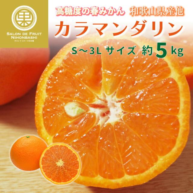 予約 4月15日 5月15日の納品 カラマンダリン 約5kg 和歌山県産ほか なつみ みかん 初夏のみかん カラマンダリン 美味しい 高糖度 プレの通販はau Pay マーケット サロンドフルーツ Au Pay マーケット店