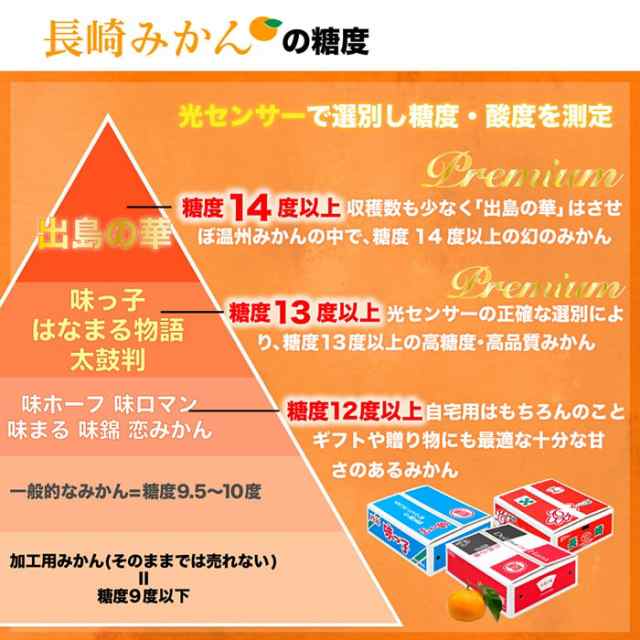 SML　マーケット　御歳暮　お歳暮　12月31日必着]　冬ギフト　味まる　高級　上級品　長崎ミカン　PAY　約　JAながさき西海　高糖度　3kg　長崎県　大晦日必の通販はau　マーケット－通販サイト　マーケット店　au　PAY　サロンドフルーツ　PAY　au　予約　2023年