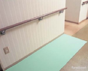 【すべり止めマット】オーバルリンクロングタイプＬ2　 200X100cm【カラー：ライトグリーン】　（弘進ゴム）【送料無料】浴室 浴槽内用 　 介護 福祉 サービス 高齢 者 デイ サービス シニア