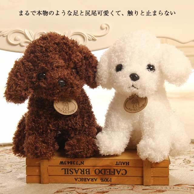 リアル 犬 いぬ イヌ ぬいぐるみ リアルなテディ犬 かわいい動物