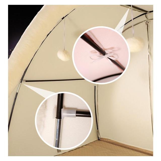 テント 室内 防寒 ベッド 一人用 大人 ハウス キッズテント 簡単