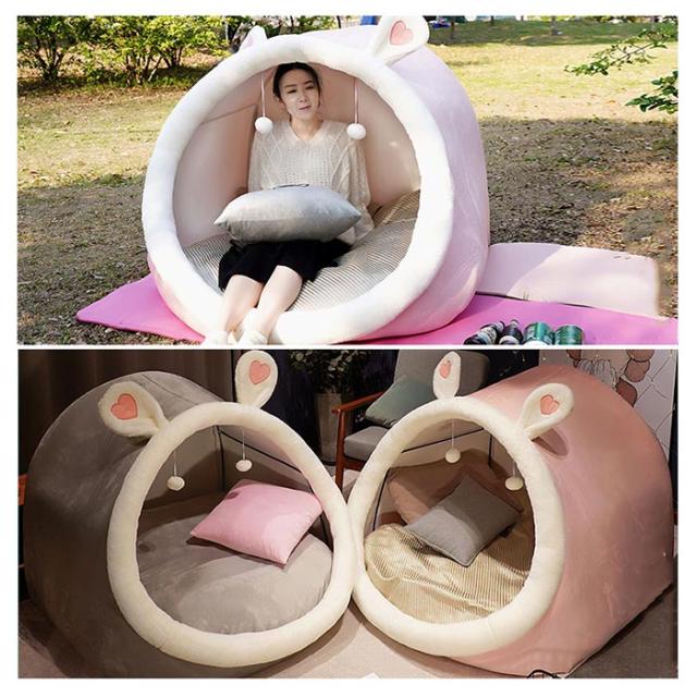 テント 室内 防寒 ベッド 一人用 大人 ハウス キッズテント 簡単