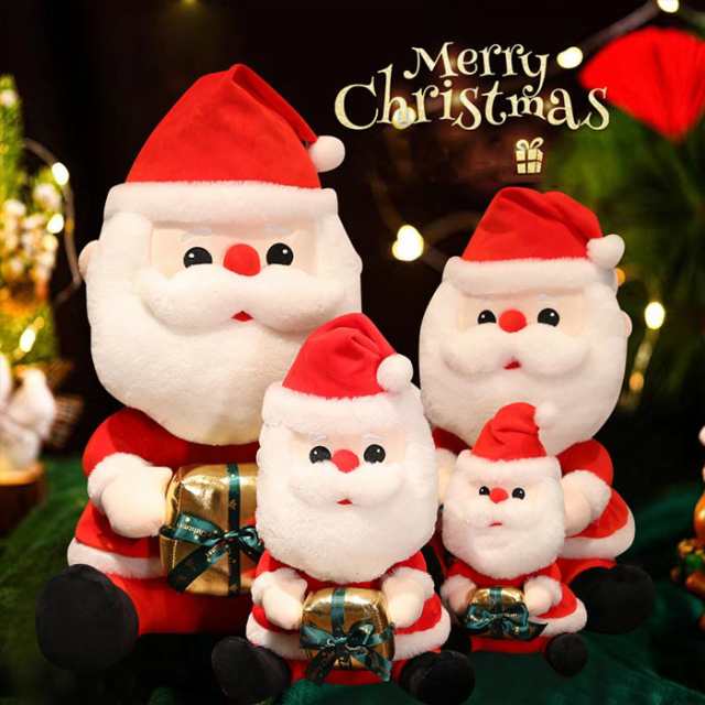 クリスマス飾り サンタクロース 人形 クリスマス ぬいぐるみ サンタ ...