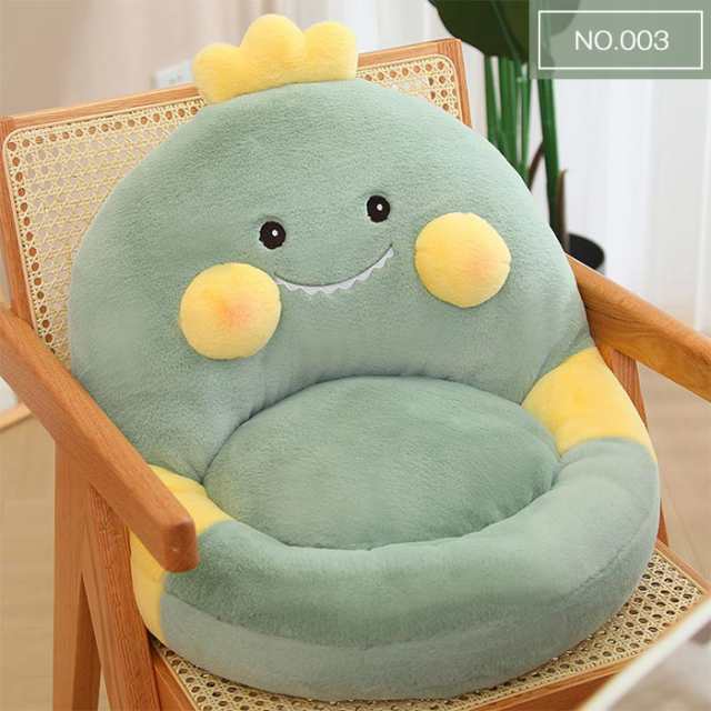 背もたれクッション 座椅子 座布団 椅子用クッション ミニソファー 動物 クマ ウサギ 恐竜 フロアクッション 腰枕 柔らかい チェアパの通販はau  PAY マーケット ゆゆか au PAY マーケット－通販サイト
