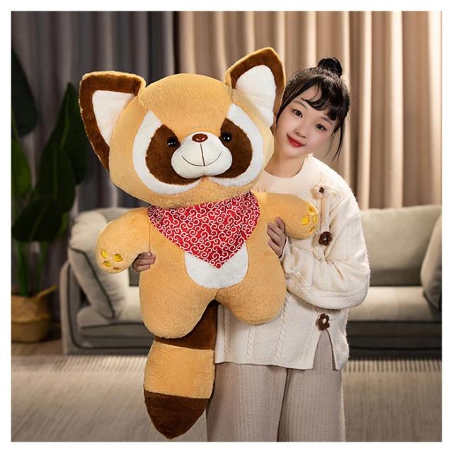 ぬいぐるみ タヌキ 狸 あらいぐま アライグマ 抱き枕 特大 70cm