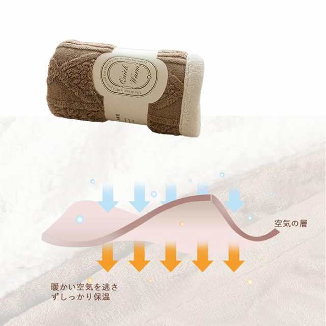 ブランケット ボア 毛布 ひざ掛け 肩掛け 100×150cm ハーフ
