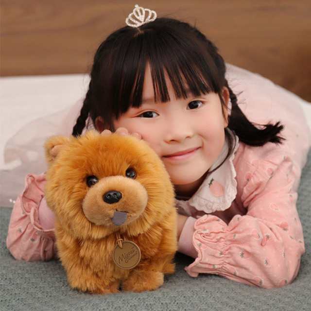 大雅堂3616 レトロぬいぐるみ5点 チャウチャウ犬(大サイズ高さ38