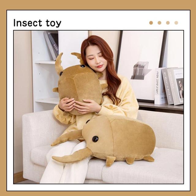 リアル 昆虫 ぬいぐるみ カブトムシ 虫 むし ぬいぐるみ 60cm 本物