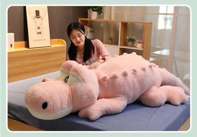 Amazon.co.jp: 特大ワニぬいぐるみ 200cm ワニ ぬいぐるみ