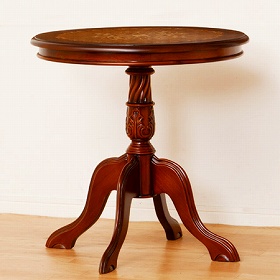 カフェテーブル　マルシェ （ ダイニングテーブル テーブル 机 つくえ アンティーク　ラグジュアリー　高級　ロココ調　クラッシック　木製　猫脚 ）