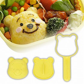 おにぎり押し型 くまのプーさん キャラクター おむすび型 ごはん型 お弁当グッズ キャラ弁 子供 プーさん の通販はau Pay マーケット リビングート