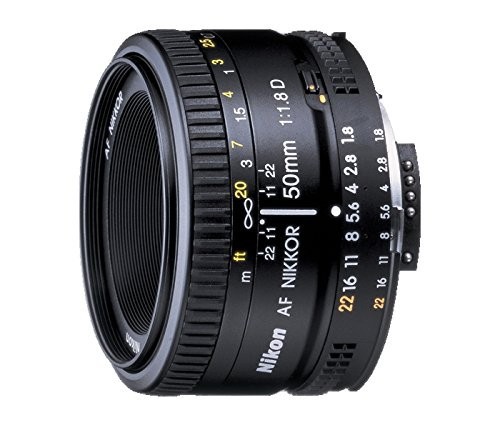 Nikon 単焦点レンズ Ai AF Nikkor 50mm F1.8D フルサイズ対応（中古品）