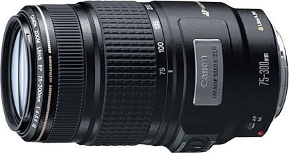 Canon EF 75-300mm F4-5.6 IS USM（中古品）