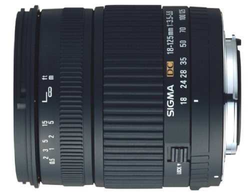 シグマ 18-125mm F3.5-5.6 DC デジタル専用 キヤノン用（中古品）