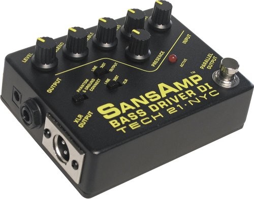 TECH21 サンズアンプ SansAmp BASS DRIVER DI 軍事基地専用DIボックス席（中古品）