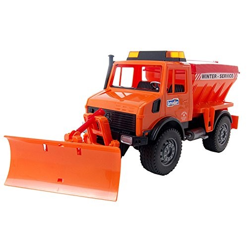 ブルーダー MB Unimog除雪車 BR02572（中古品）