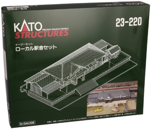 KATO Nゲージ ローカル駅舎セット 23-220 鉄道模型用品（中古品）の通販は 7,700円