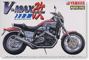 青島文化教材社 1/12ネイキッドバイクNo.38 ヤマハV-MAX改スーパートラップ（中古品）