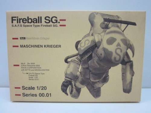 WAVE マシーネンクリーガーNo.00.01 1/20 ファイアボール SG MK01（中古品）