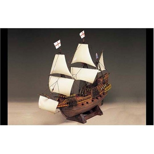 青島文化教材社 大型帆船 No.07 1/70 ゴールデンハインド（中古品）