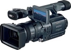 ソニー SONY HDVカムコーダー HVR-Z1J（中古品）