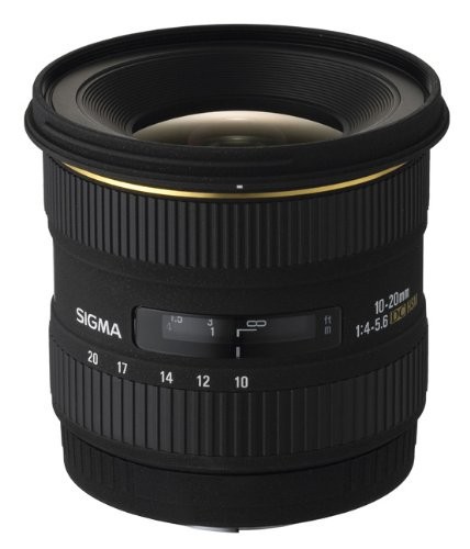 SIGMA 超広角ズームレンズ 10-20mm F4-5.6 EX DC HSM ニコン用 APS（中古品）