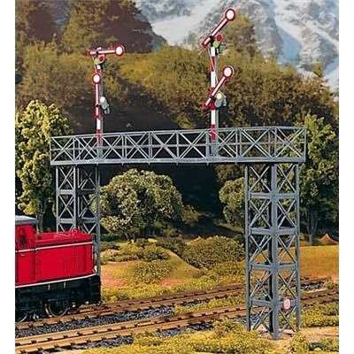 Piko 62033信号Gantry 2トラックwith Workingダブル信号（中古品）