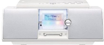 JVCケンウッド ビクター CD-MDポータブルシステム ホワイト RC-L1MD-W（中古品）