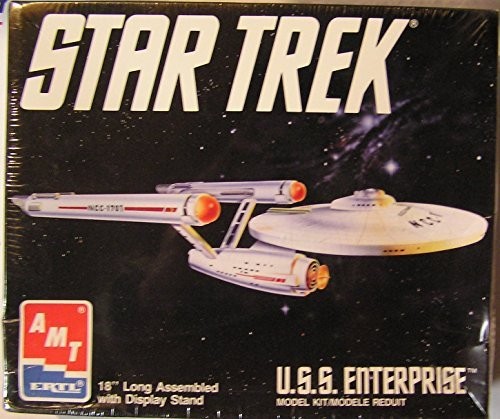Star Trek USS Enterprise Space Ship Model Kit（中古品）
