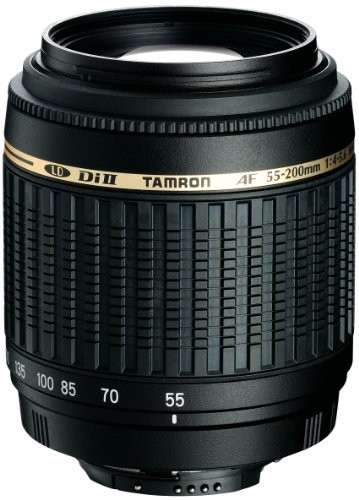 TAMRON AF 55-200mm F/4-5.6Di II LD MACRO デジタル専用 キャノン用 A15E（中古品）
