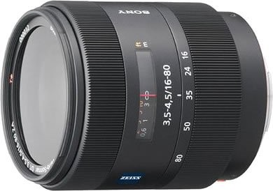 ソニー SONY 標準ズームレンズ Vario-Sonnar T* DT 16-80mm（中古品）
