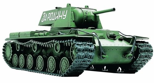 タミヤ 1/48 ミリタリーミニチュアシリーズ No.35 ソビエト KV-1 重戦車（中古品）