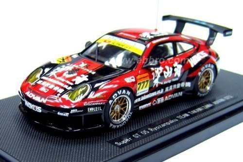 エブロ 1/43 梁山泊 アドバン GT3 スーパーGT2005 #777 完成品（中古品）