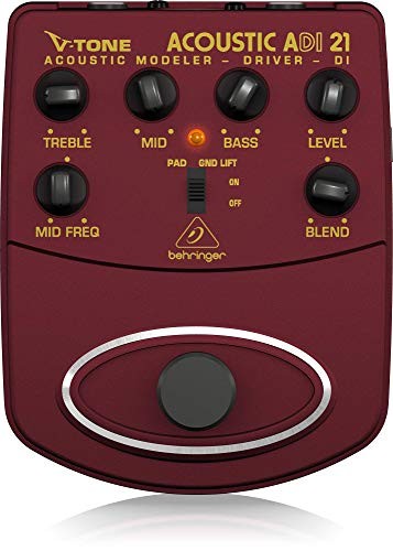 ベリンガー ギターエフェクター アコギ プリアンプ ダイレクトボックス DI（中古品）の通販は 9,673円