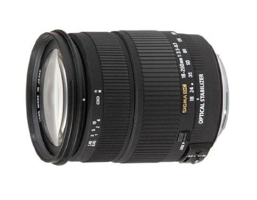 シグマ 18-200mm F3.5-6.3 DC OS キャノン用（中古品）