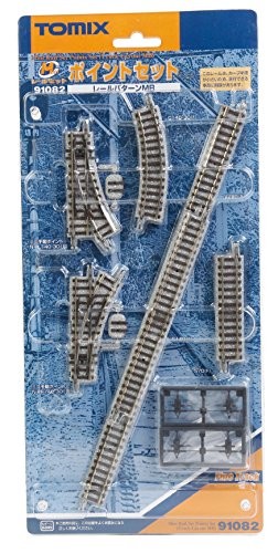 TOMIX Nゲージ ミニレールセット ポイントセット MBパターン 91082 鉄道模（中古品）の通販は 5,090円