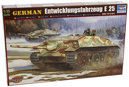 トランペッター 1/35 ドイツ軍 駆逐戦車 E-25 プラモデル（中古品）
