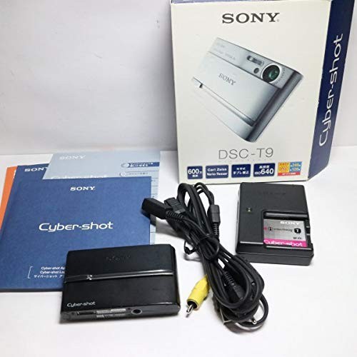 SONY サイバーショット DSC-T9 B (600万画素 3倍ズーム ブラック)(中古品)の通販は