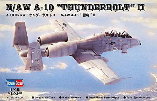 ホビーボス 1/48 エアクラフトシリーズ N/AW サンダーボールト2 プラモデル（中古品）