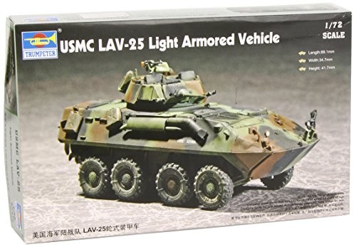 トランペッター 1/72 USMC LAV-25 ピラニア 07268 プラモデル（中古品）の通販は 6,046円