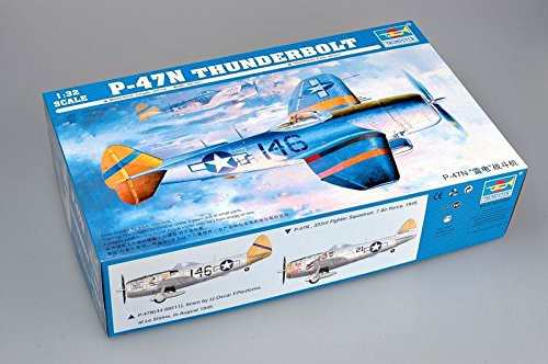 トランペッター 1/32 P-47N サンダーボルト プラモデル（中古品）