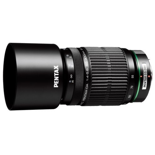 PENTAX 望遠ズームレンズ DA55-300mmF4-5.8ED Kマウント APS-Cサイズ 21720（中古品）