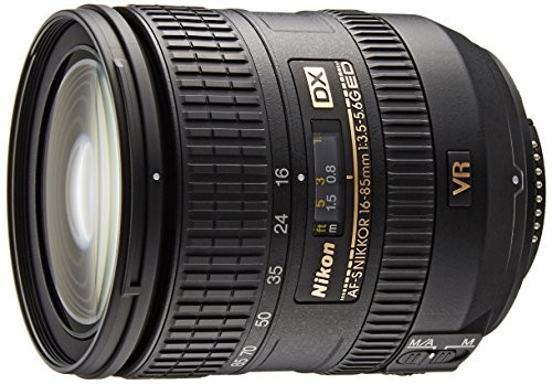 Nikon 標準ズームレンズ AF-S DX NIKKOR 16-85mm f/3.5-5.6G ED VR （中古品）