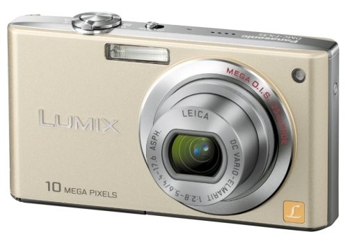 パナソニック デジタルカメラ LUMIX (ルミックス) FX35 グロスゴールド