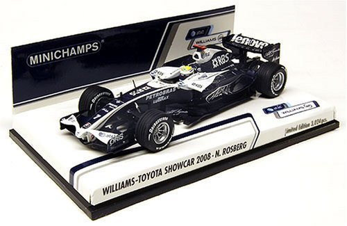 Minichamps DP 1/43 AT&Tウィリアムズトヨタ ショーカー2008 ロズベルク 完成品 Minichamps DP 1/43 AT&Tウィリアムズトヨタ ショーカー2008