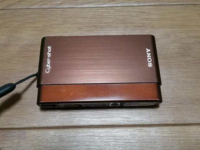ソニー SONY デジタルカメラ Cybershot T77 (1010万画素/光学x4/3.0型タッ（中古品）の通販は